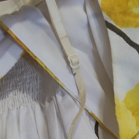 Forever 21 Floral Yellow and White Summer Dress Size S‎ - Picture 7 of 10
